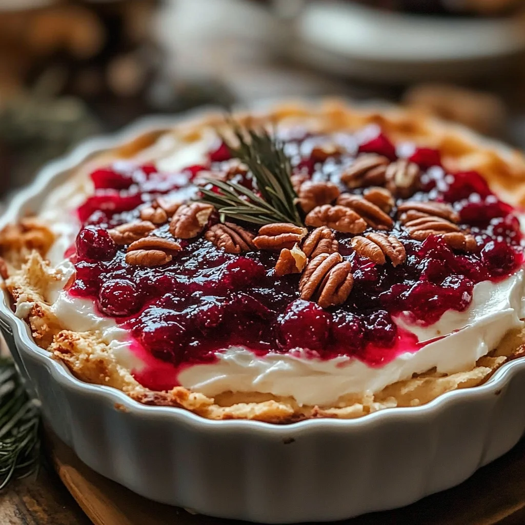 Baked Cranberry Cream Cheese Dip
