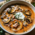 Flavorful Hungarian Mushroom Soup