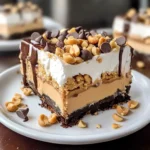 No-Bake Peanut Butter Lasagna