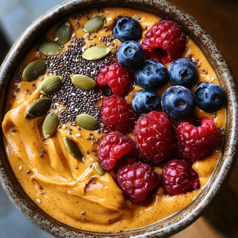 Peanut Butter Pumpkin Bowl