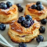 Sweet Blueberry Biscuits