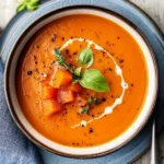 Healthy, Tomato-Carrot Soup