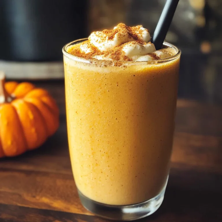 Pumpkin Smoothie