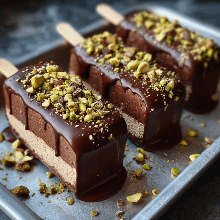 Dubai Chocolate Ice Cream Bars