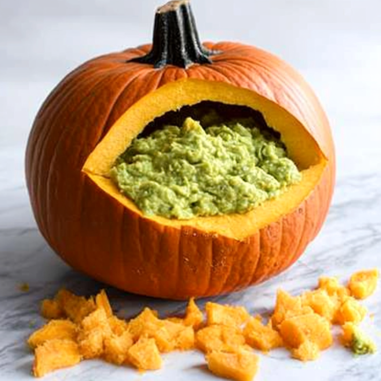 Throwing Up Pumpkin Guacamole Recipe